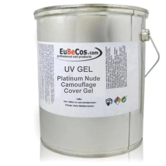Platinum/ Euro 5100 / Cover Gel pink Nude Camouflage - 3000 ml - EuBeCos