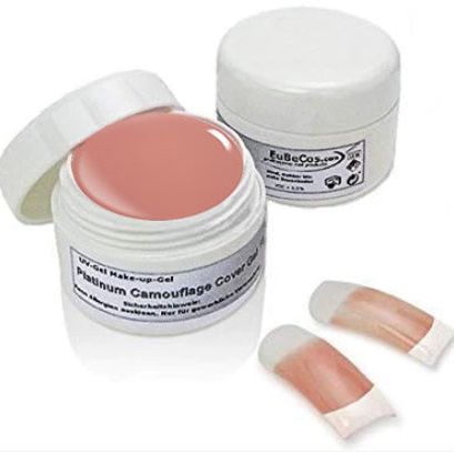 Platinum/ Euro 5100 / Cover Gel pink Nude Camouflage - 30 ml - EuBeCos