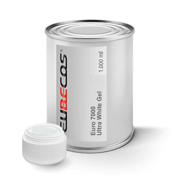 French gel white - Euro 7000 Ultra White Gel - 1000 ml