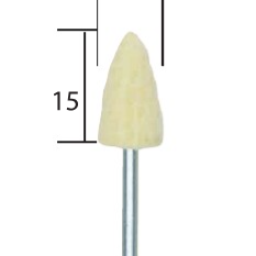 XENOX felt polishing pins and felt wheels