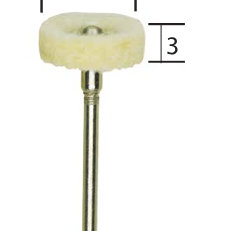 XENOX felt polishing pins and felt wheels