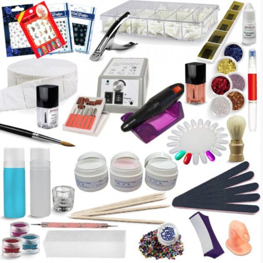 ACRYL Starterset mit Fräser und Nailart Nr. 94 - EuBeCos