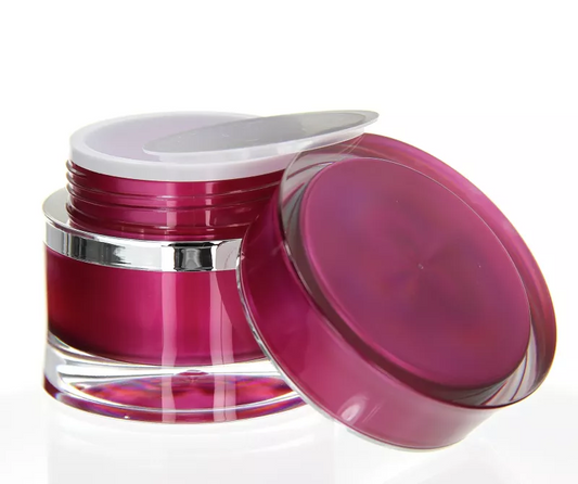 Acrylic Designer Jar STELLA PINK 5 ml - 3 pcs/pack