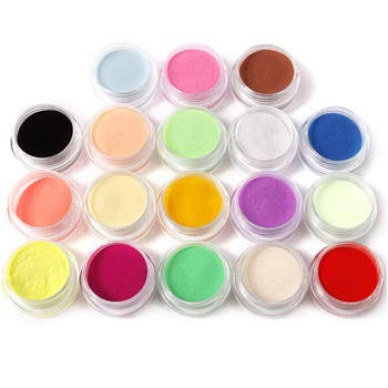 Acrylic Nail Color Kit 21-piece modeling and nail art starter set with instructions