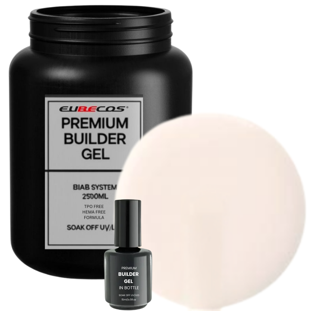 Premium BUILDER GEL IN BOTTLE extra strong - 05 Milky Cream 2500ml