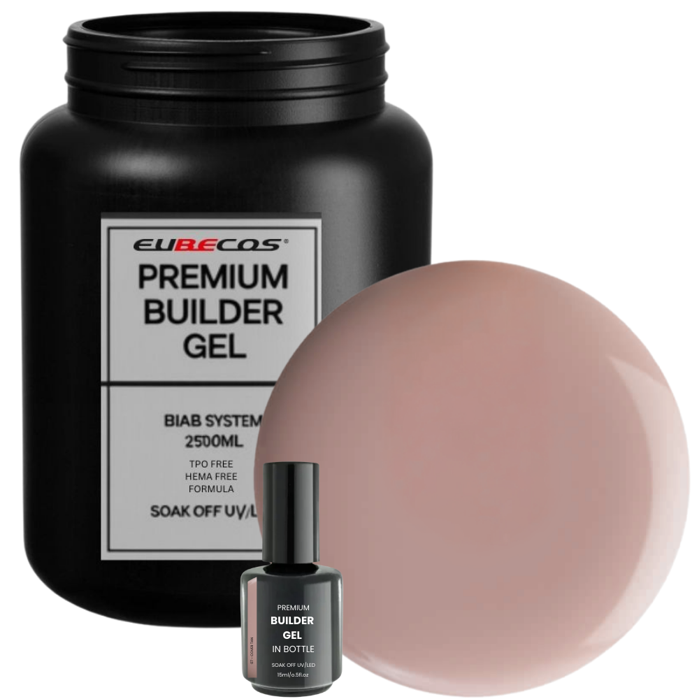Premium BUILDER GEL IN BOTTLE extra strong - 07 Cover Tan 2500ml