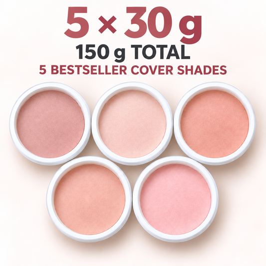 Acryl Cover Powder Set – Bestseller Cover Shades | 5 × 30 g