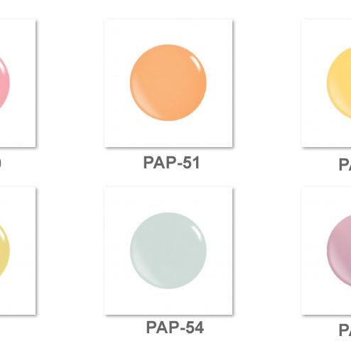 Acrylic Powder PASTEL Colors 10g