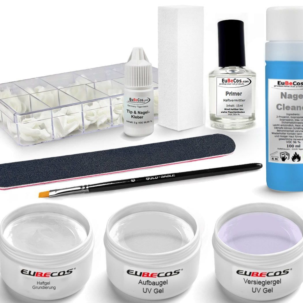 Nagelstudio UV GEL Starterset PLUS