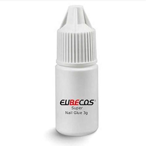 6x 5ml BABY-BOOMER GLAMOUR UV-GEL-SET with 50 x rhinestones and nail glue 3g