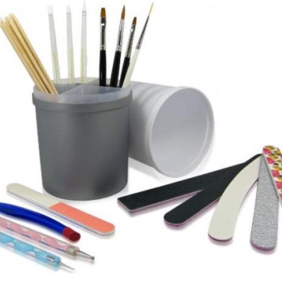 Toolbox tool and nail file set 17-piece