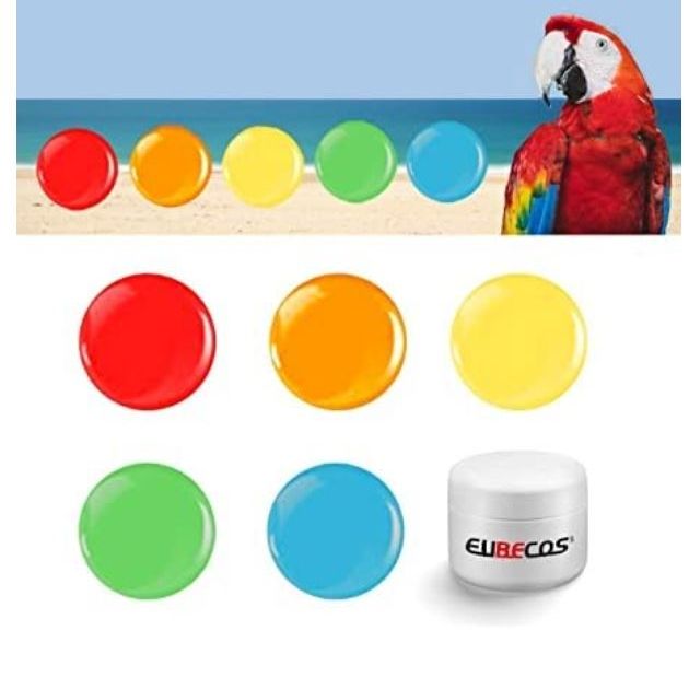 Tropical Parrot Wetlook Color Gel Set 5 x 5 ml