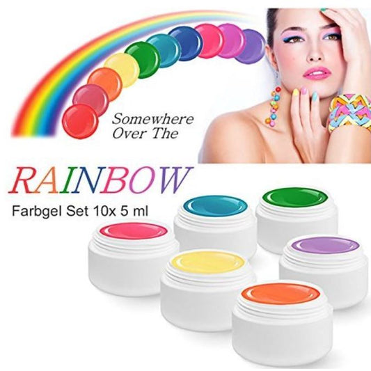 OVER THE RAINBOW Farbgelset 10 x 5 ml