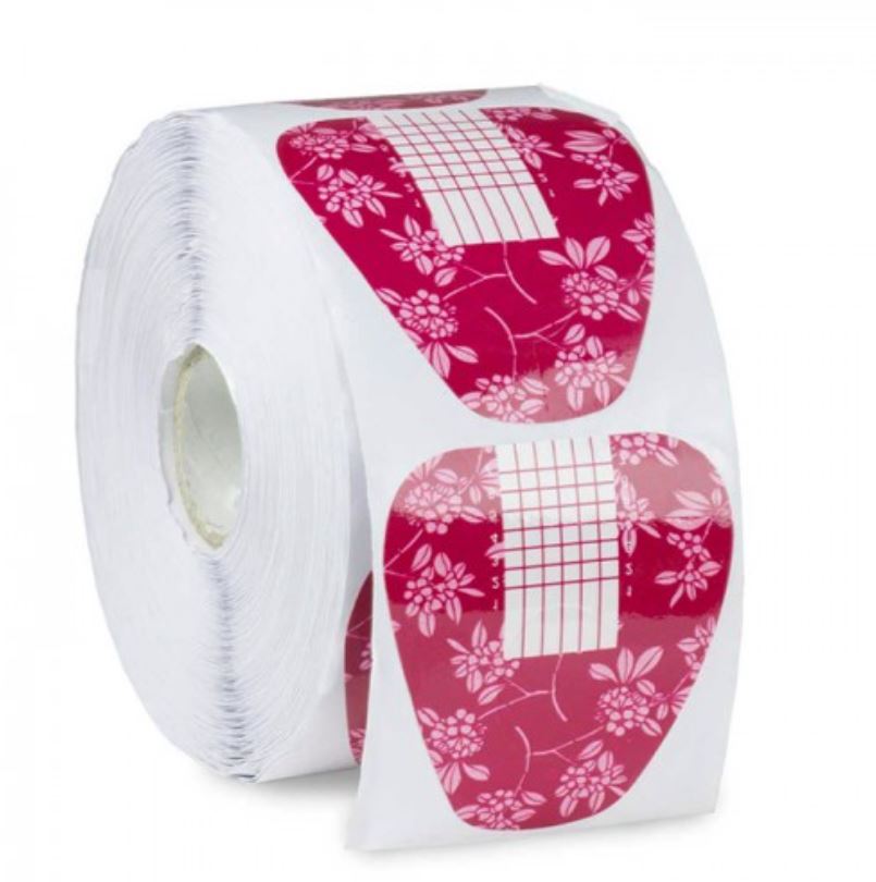 Modellierschablonen ROT Papierschablonen 500 St. Rolle
