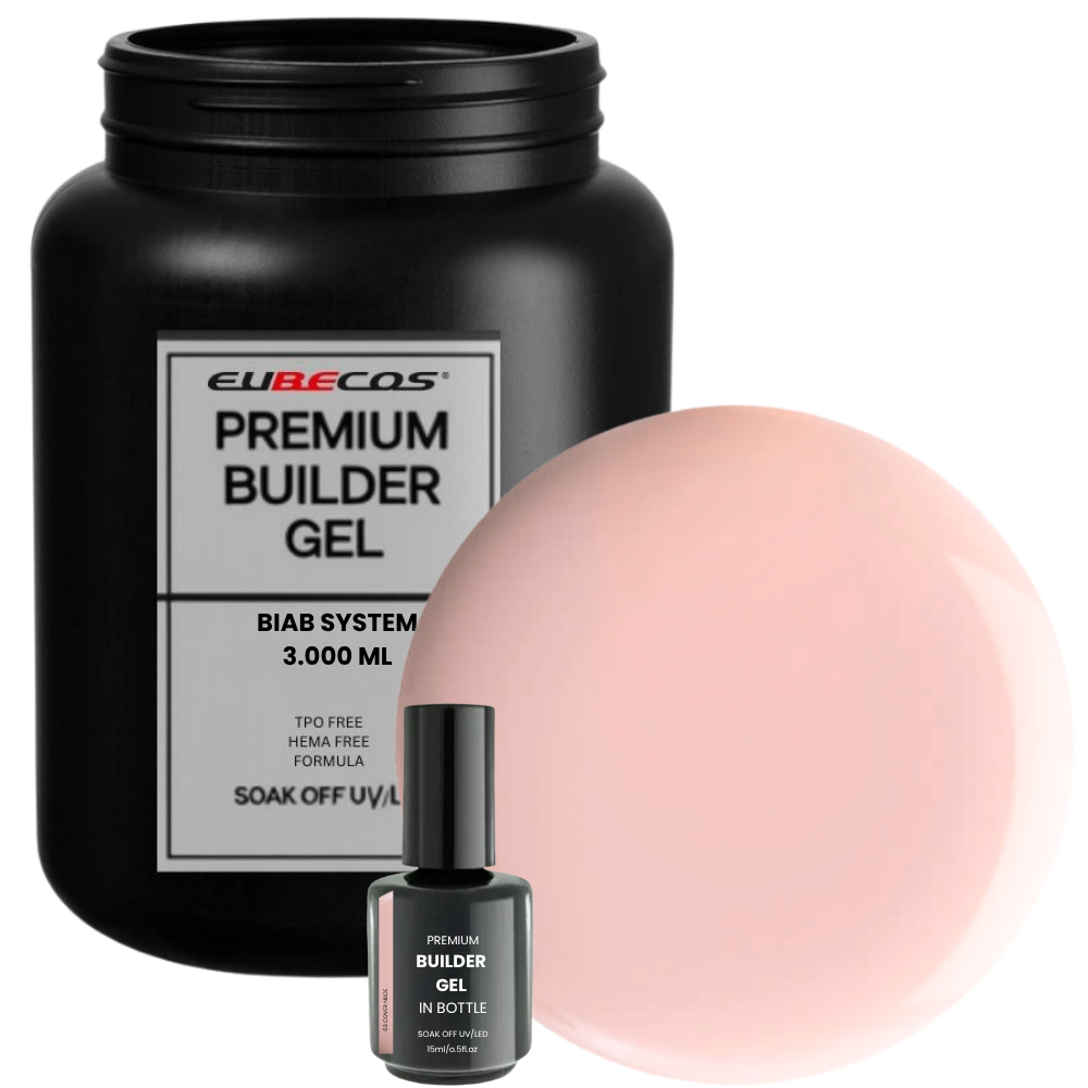 Premium BUILDER GEL IN BOTTLE extra strong  - 03 Cover Nude 3000ml