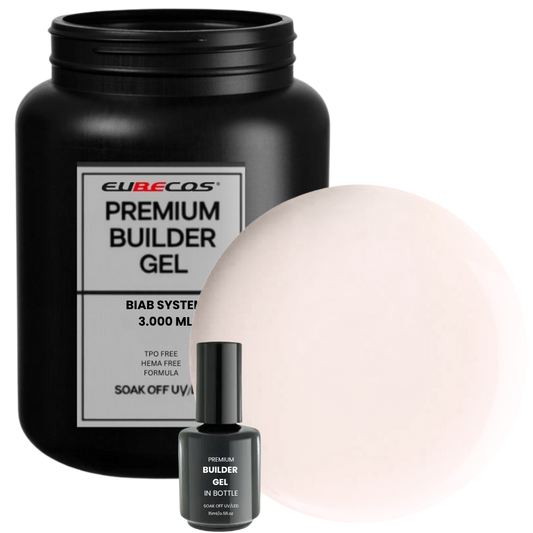 Premium BUILDER GEL IN BOTTLE extra strong  - 05 Milky Cream  3000ml