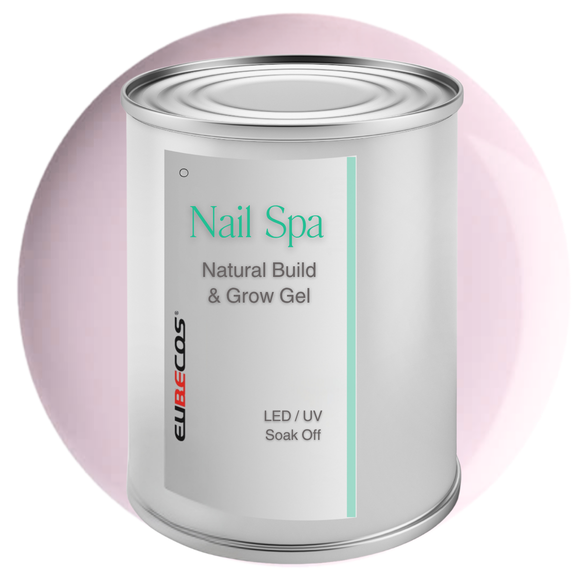 Nail Spa – Natural Build & Grow Gel - 10 Milky Purple 3000 ml