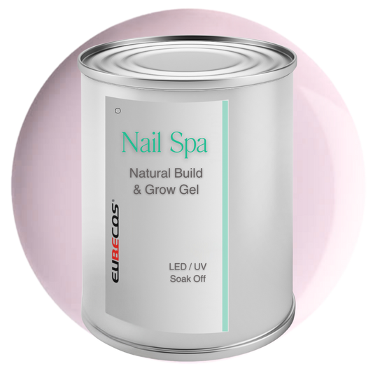 Nail Spa – Natural Build & Grow Gel - 10 Milky Purple 2500 ml