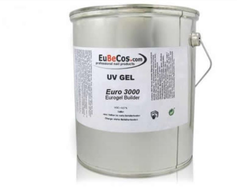 Euro 3000/Aufbaugel Pink/ European Builder - 3000 ml