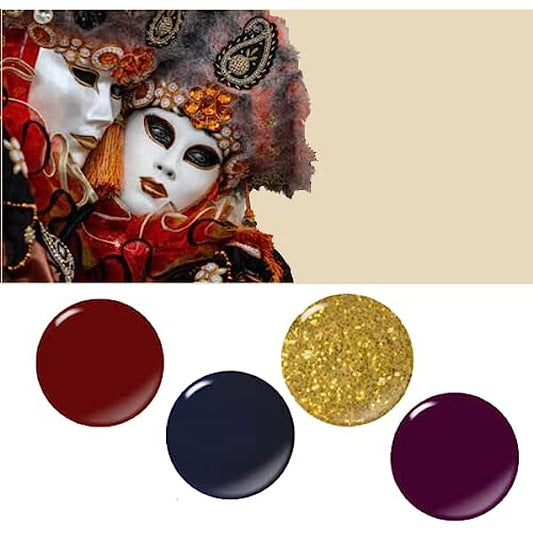 CARNIVAL IN VENICE UV- Farbgel Set 20 ml