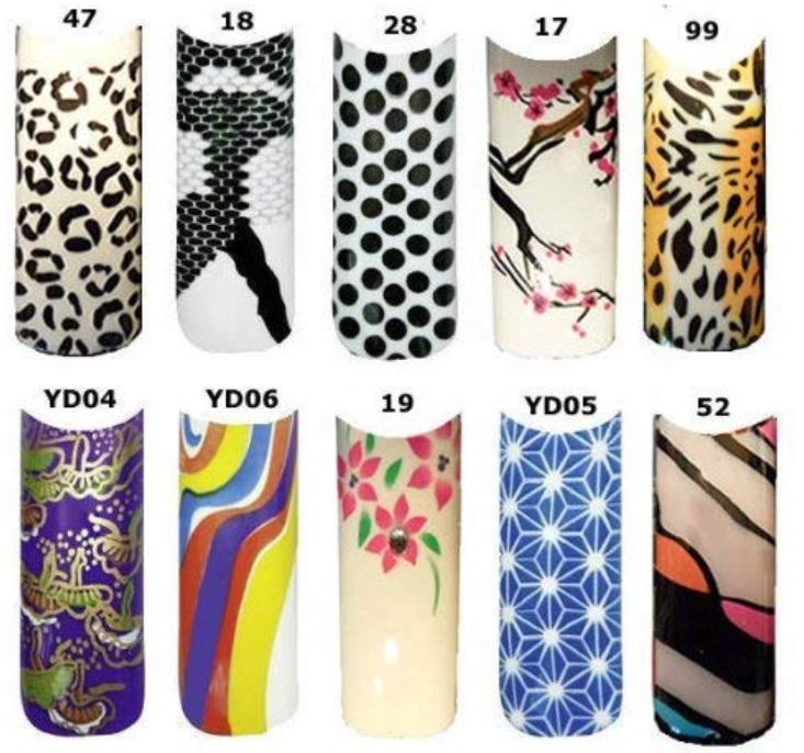 Nailart Design Tips 70 Stck. in Tipbox