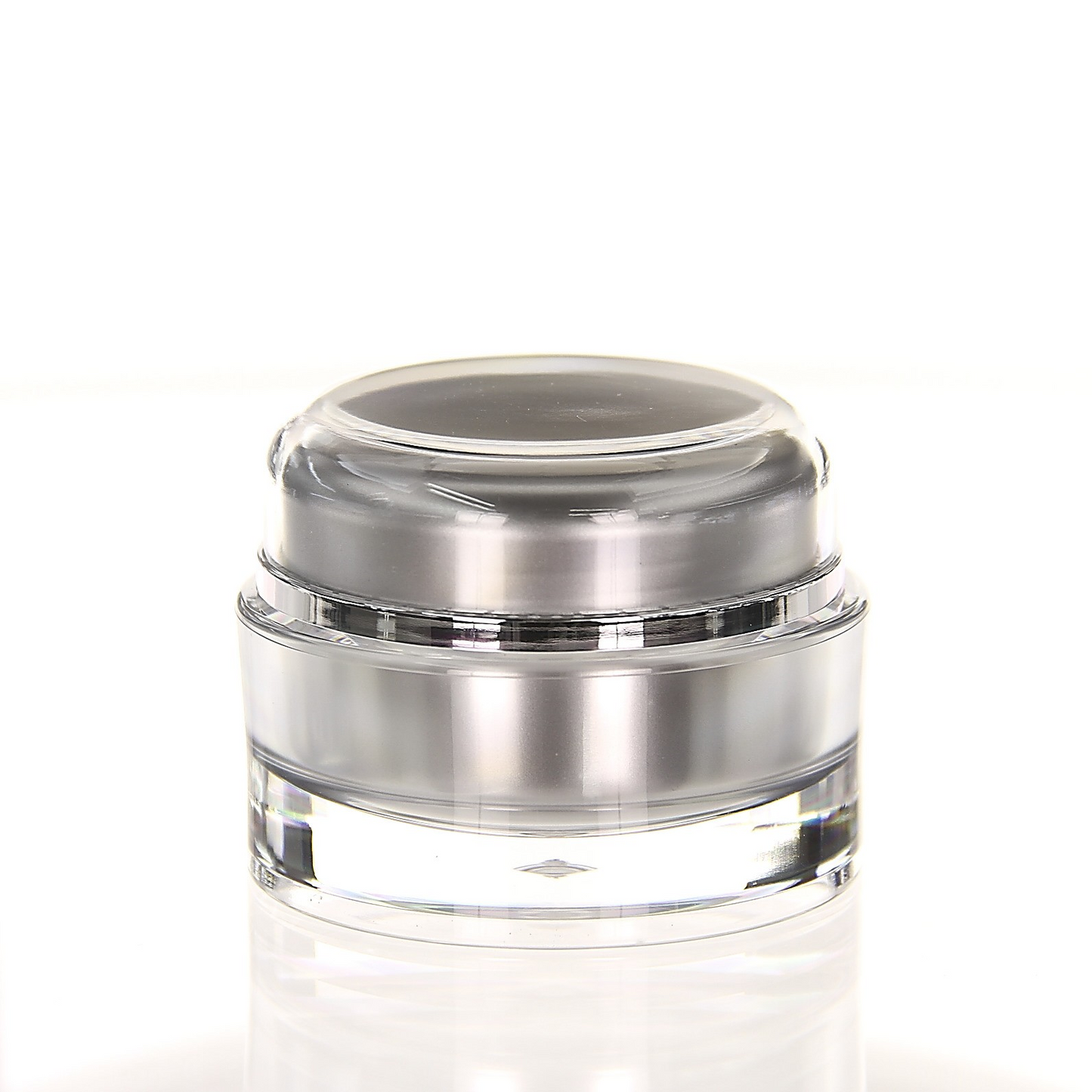 Acryl Designer Tiegel AURORA SILBER 30 ml - 3 Stck/ Pack