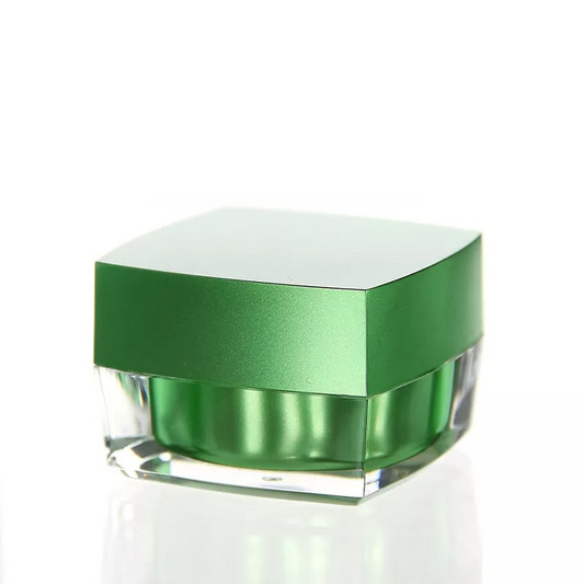 Acryl Designer Tiegel LUX GRÜN 50 ml - 3 Stck/ Pack