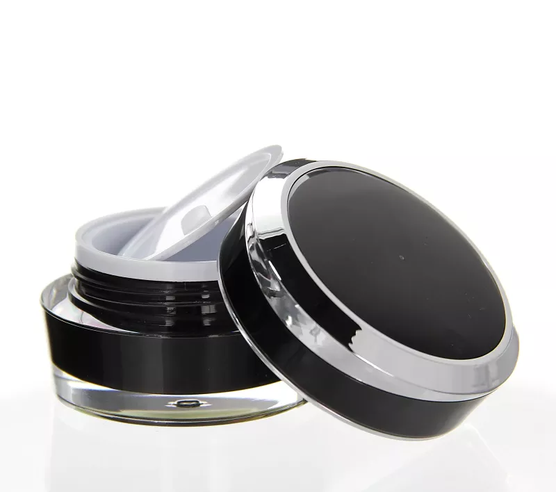 Acryl Designer Tiegel RADIANCE schwarz 5 ml - 3 Stck/ Pack