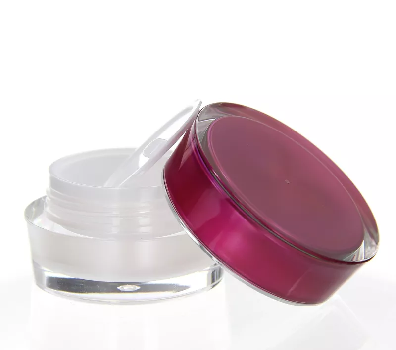 Acryl Designer Tiegel VENUS  PINK-PEARL 5 ml - 3 Stck/ Pack