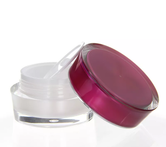 Acryl Designer Tiegel VENUS PINK-PEARL 50 ml - 3 Stck/ Pack