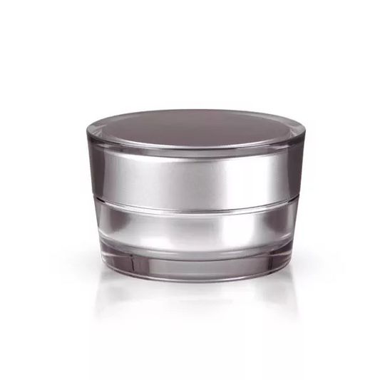 Acryl Designer Tiegel VENUS SILBER 50 ml - 3 Stck/ Pack