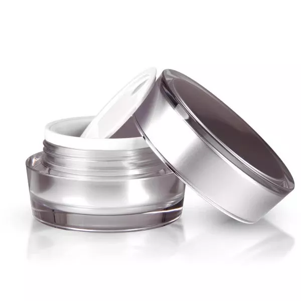 Acryl Designer Tiegel VENUS SILBER 5 ml - 3 Stck/ Pack