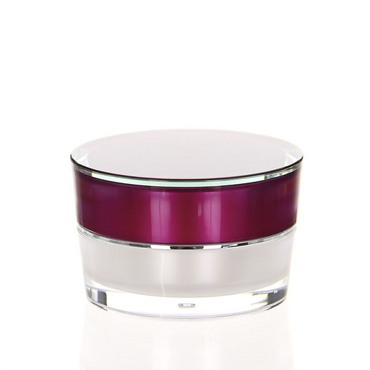 Acryl Designer Tiegel VENUS PINK-PEARL 50 ml - 3 Stck/ Pack