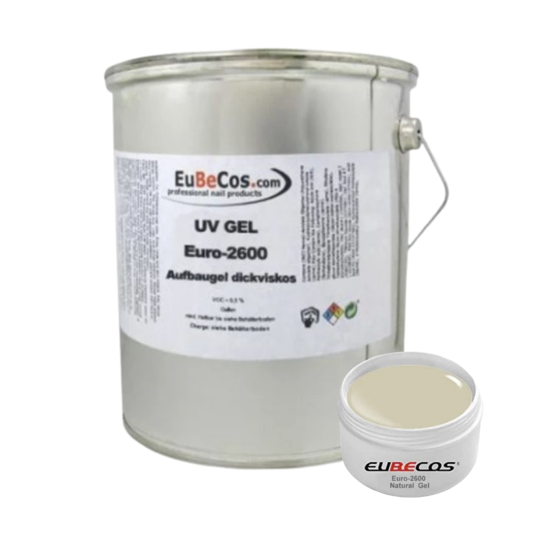 Gel Euro 2600 Builder Gel - 3000 ml