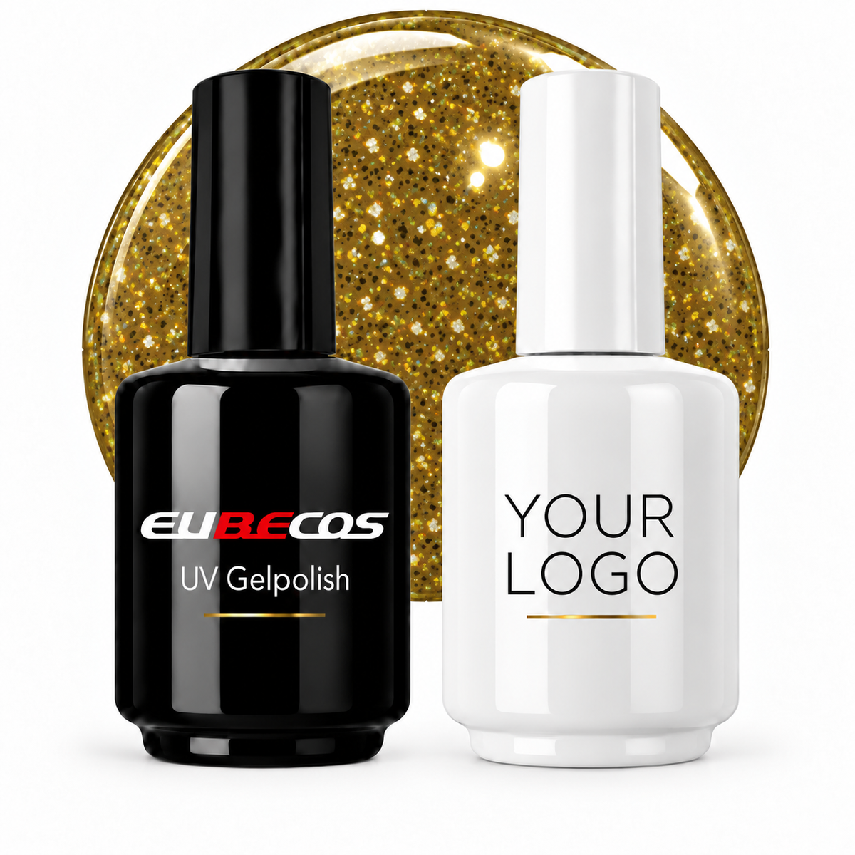 Shellac Gelpolish PP-603 - Golden Sparkle