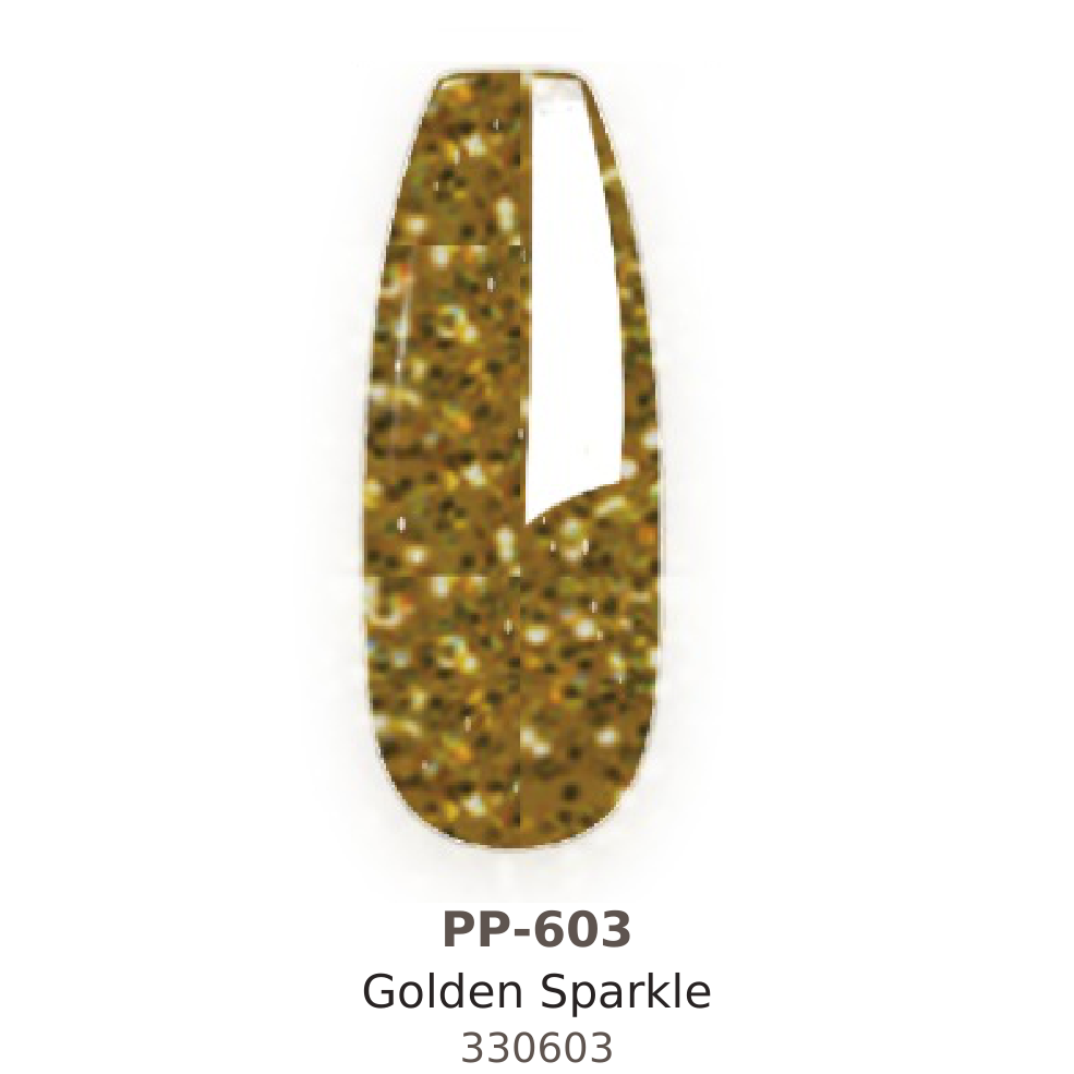Shellac Gelpolish PP-603 - Golden Sparkle