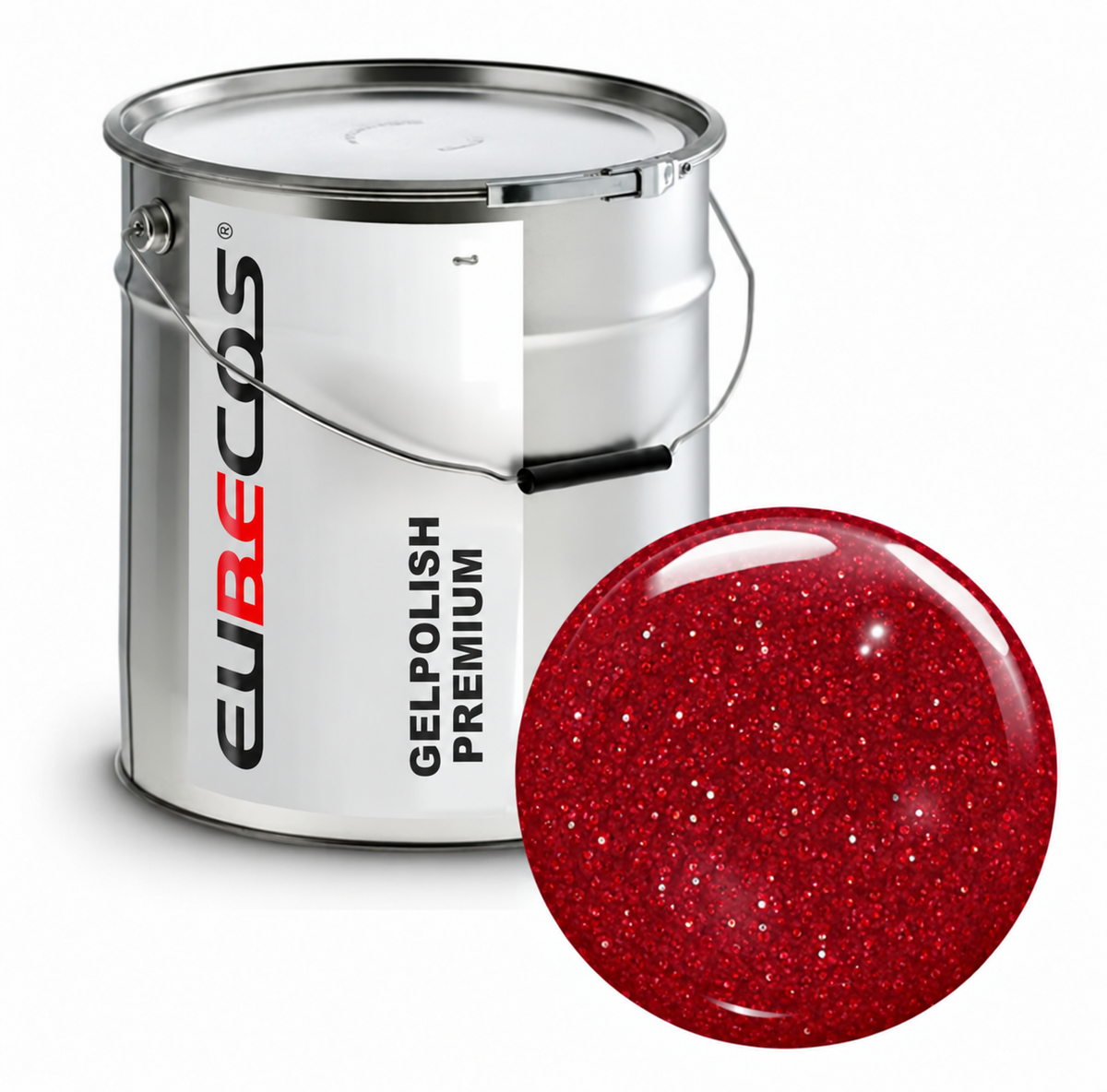 Shellac Gelpolish PP-604 - Ruby Sparkle