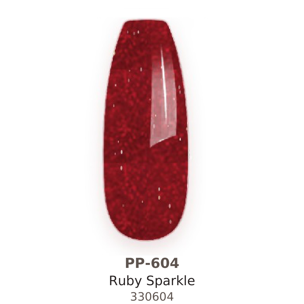 Shellac Gelpolish PP-604 - Ruby Sparkle