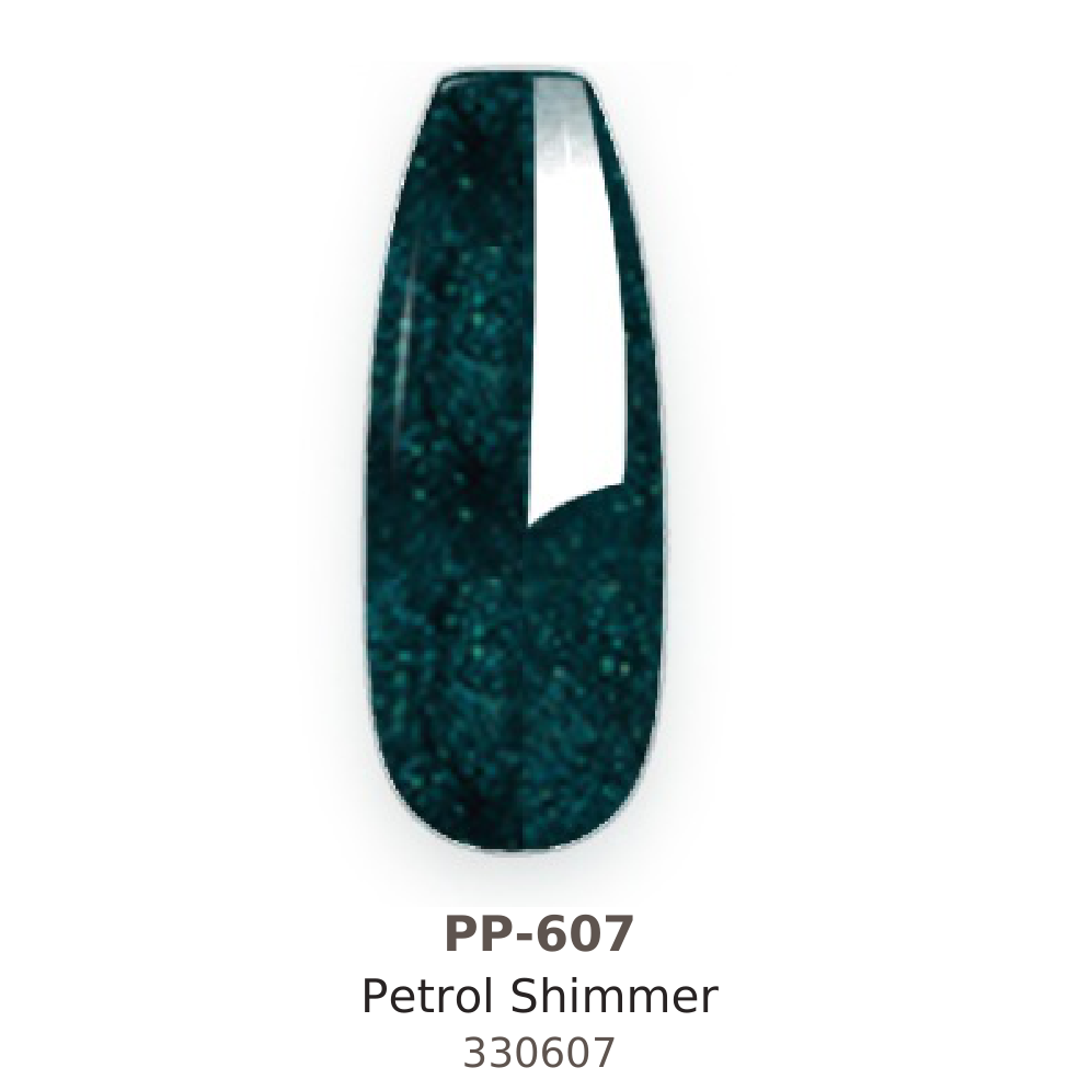 Shellac Gelpolish PP-607 - Petrol Shimmer