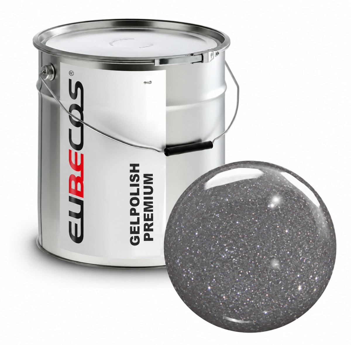 Shellac Gelpolish PP-608 - Graphite Sparkle