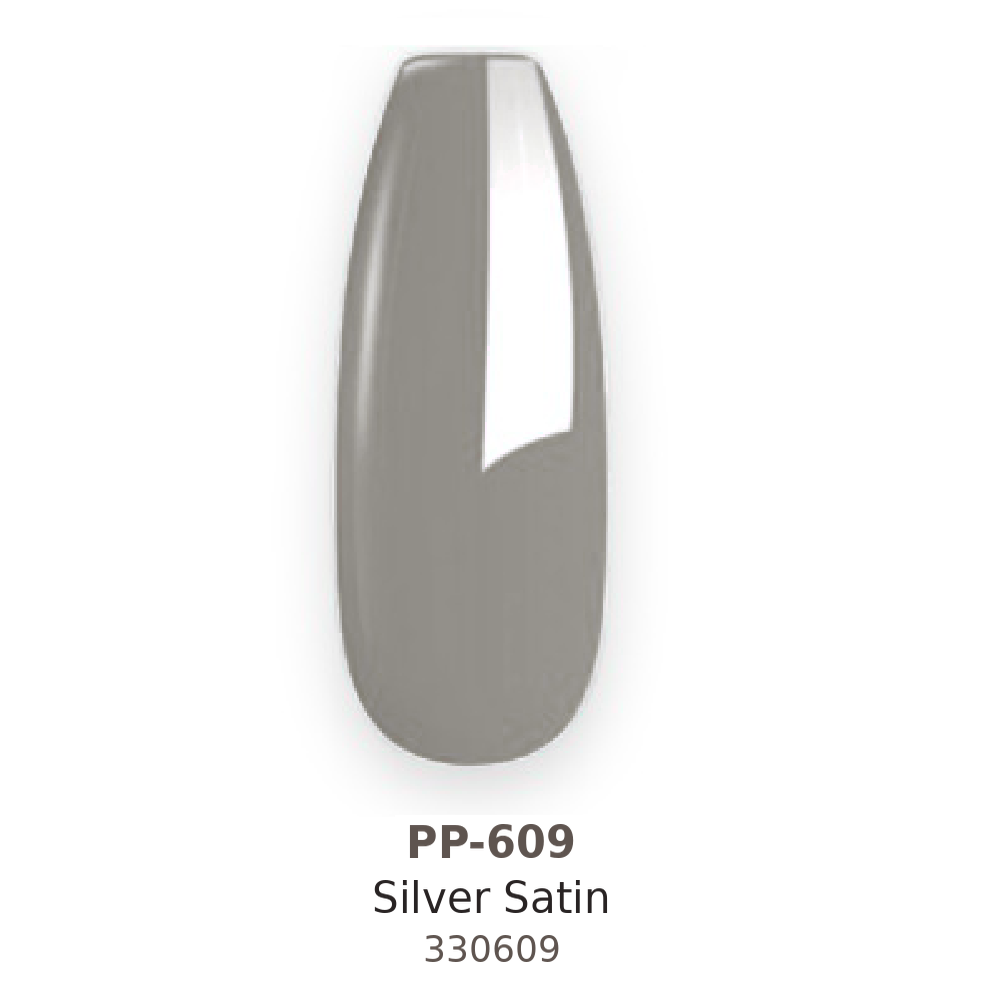 Shellac Gelpolish PP-609 - Silver Satin