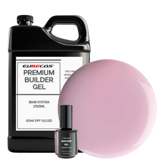 Premium Builder Gel - Das beliebte BIAB System (Builder In A Bottle) und NO-FILE Technik. EuBeCos Premium BUILDER GEL IN BOTTLE extra strong ist ideal zum Verstärken, Aufbauen und Schablonen-Verlängerung der Naturnägel mit Shellac. Es eignet sich auch für unkompleziertes und schnelles&nbsp; Auffüllen der Nägel. Der Shellac ist später einfach zu entfernen, ohne Feilen, mit Remover wieder ablösbar.