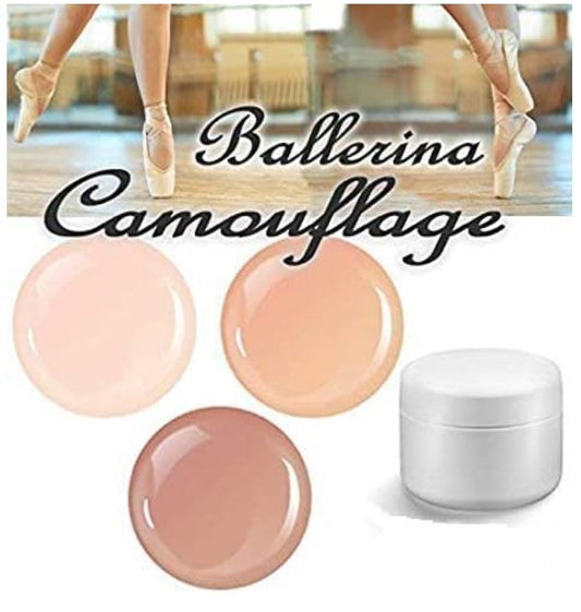 BALLERINA Camouflage Farbgel Set 3x 5ml