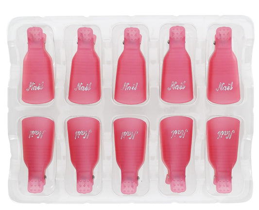 Shellac UV Polish Remover  Soak-Off Clips 10 Stück.