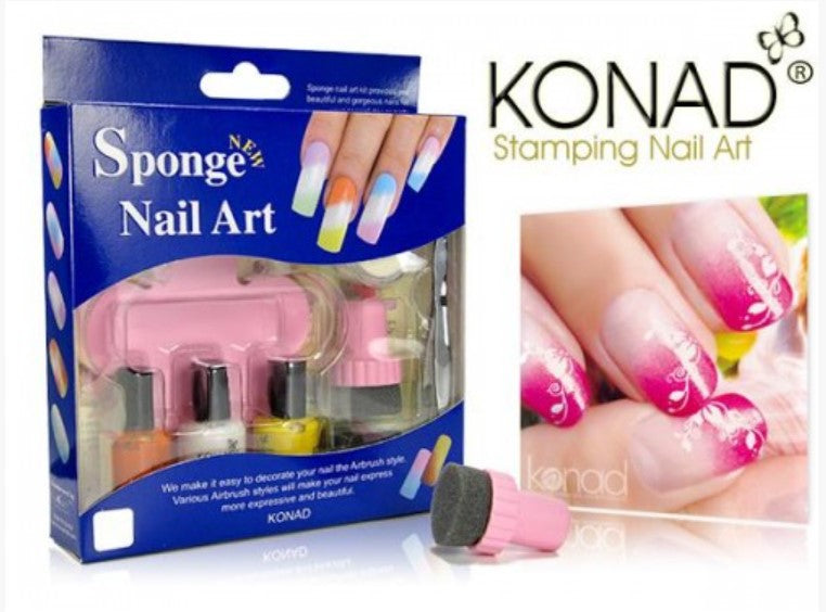 7 Ersatzschwämme für KONAD® Nailart Stamping Set "Sponge"